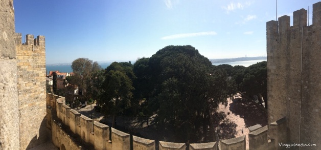 Vista dal Castelo de Sao jorge